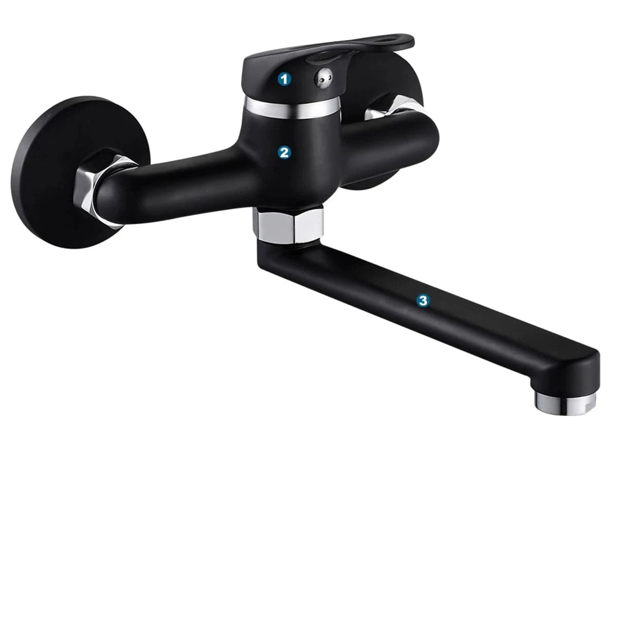 Mitigeur Evier Noir Mitigeo