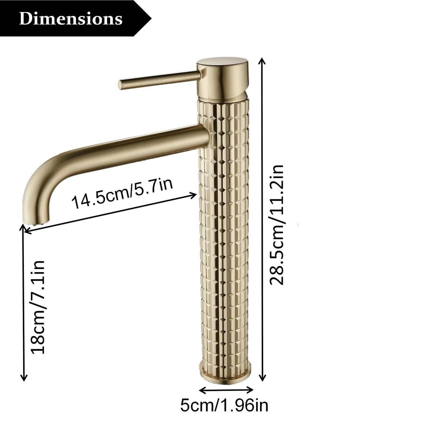 Mitigeo Mitigeur Haut Lavabo