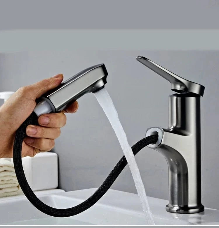 Mitigeur Lavabo avec Douchette Mitigeo
