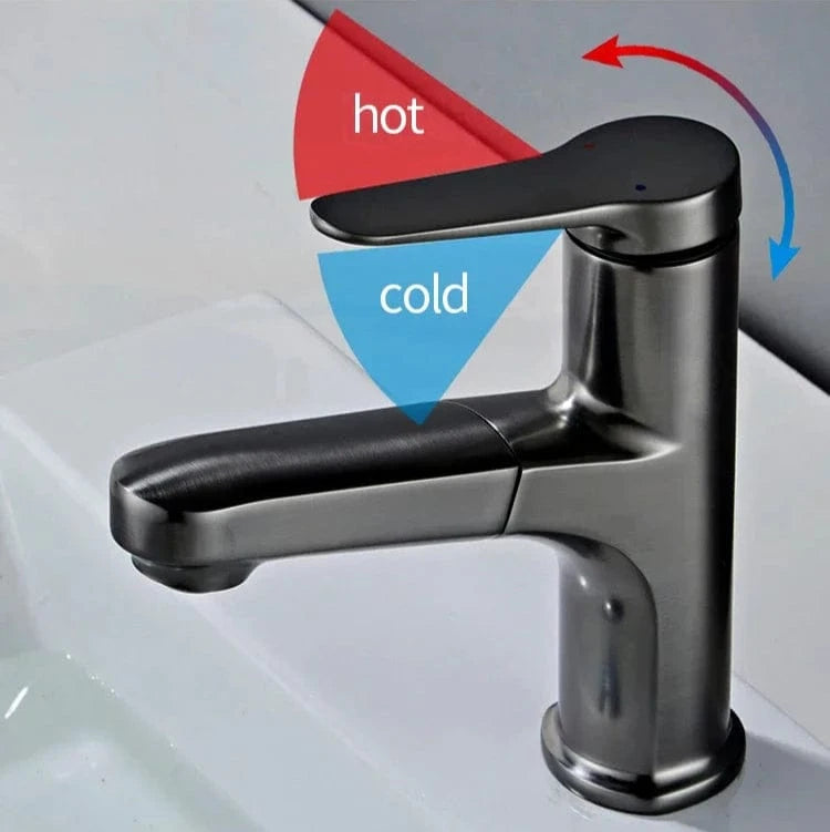 Mitigeur Lavabo avec Douchette Mitigeo