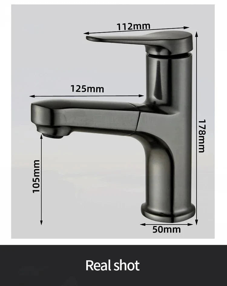 Mitigeur Lavabo avec Douchette Mitigeo