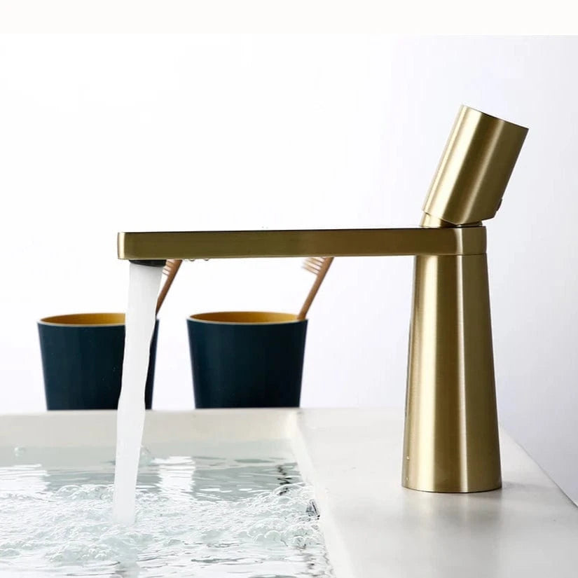 Mitigeur Lavabo Bronze Brossé Mitigeo