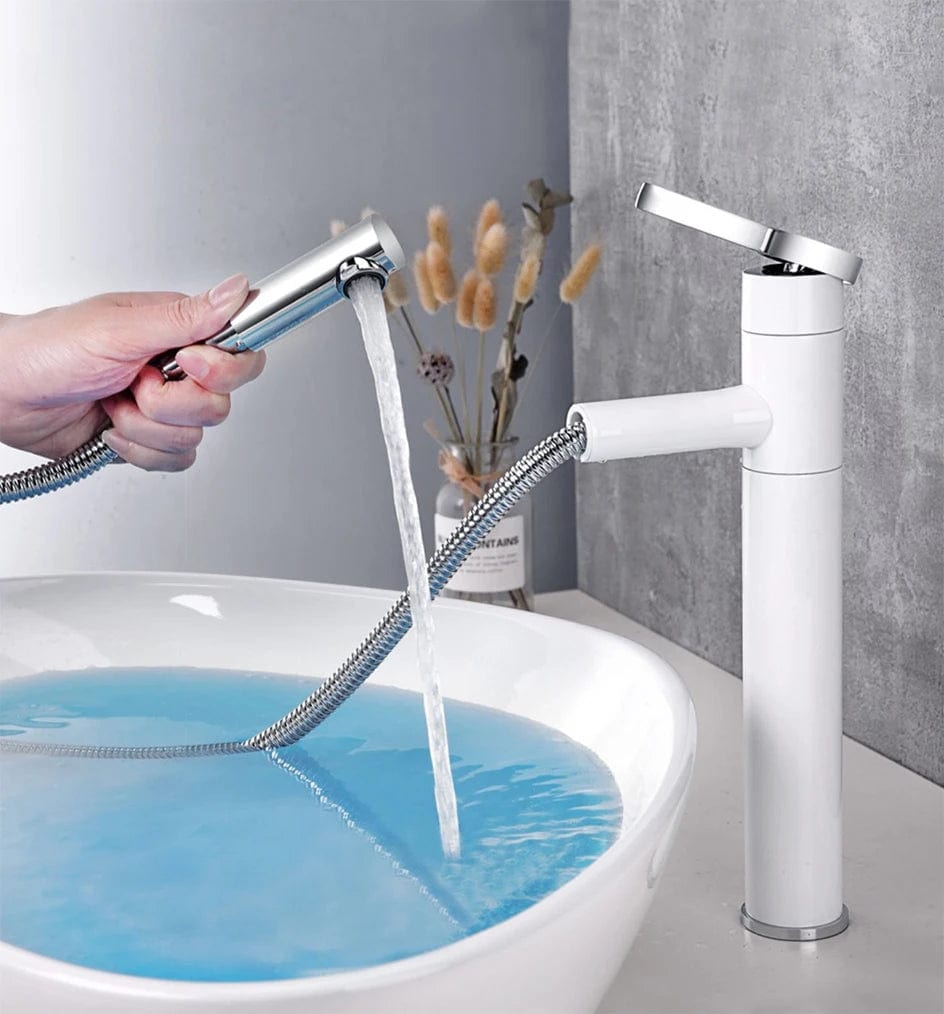 Mitigeur Lavabo Douchette Mitigeo