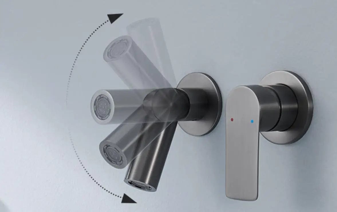 Mitigeo Mitigeur Lavabo Encastrable Mural