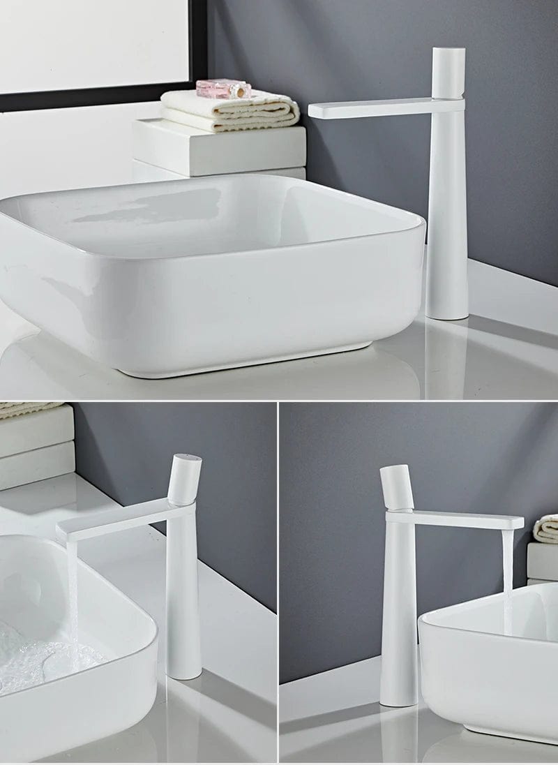 Mitigeur Lavabo Laiton Brossé Mitigeo