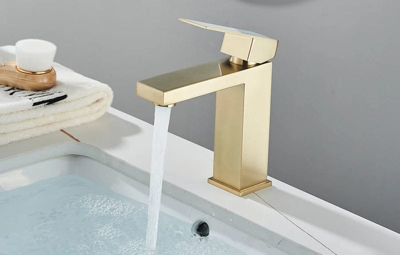 Mitigeur Lavabo Or Mitigeo