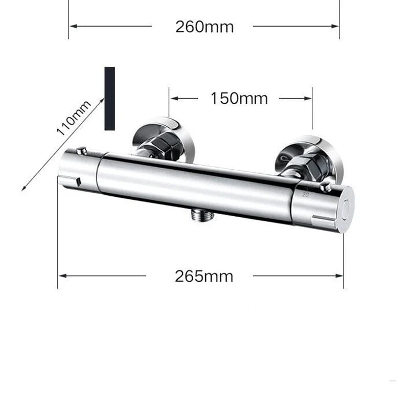 Mitigeur Thermostatique Douche Mitigeo