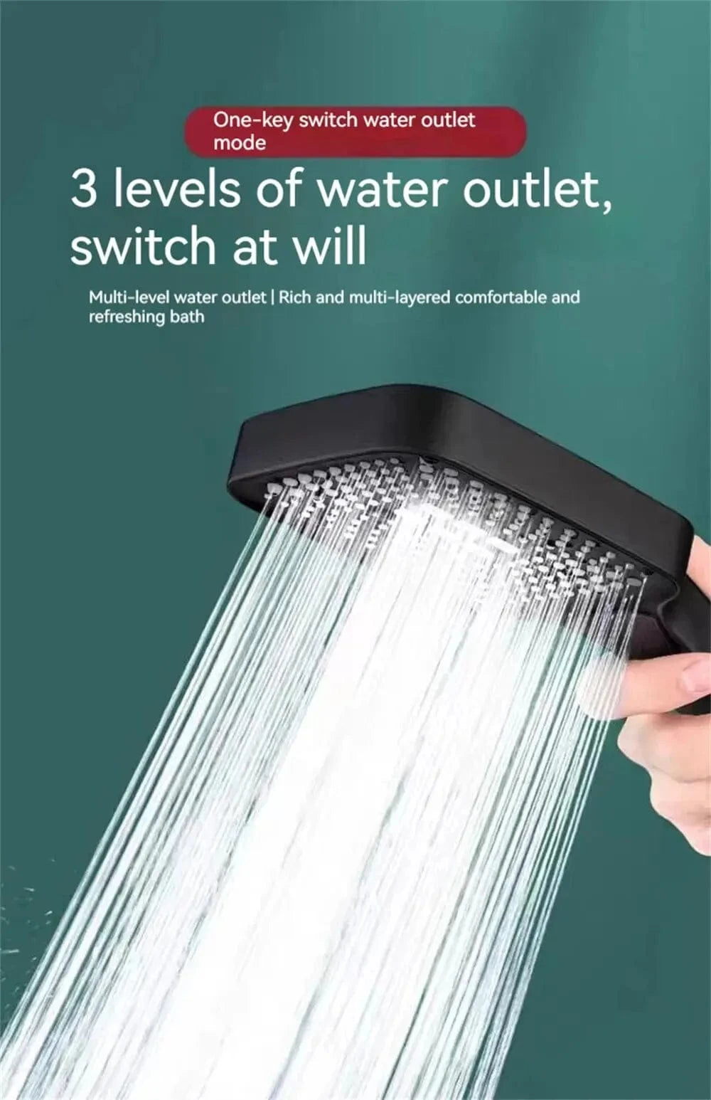 Pommeau de Douche Economiseur d'eau Mitigeo