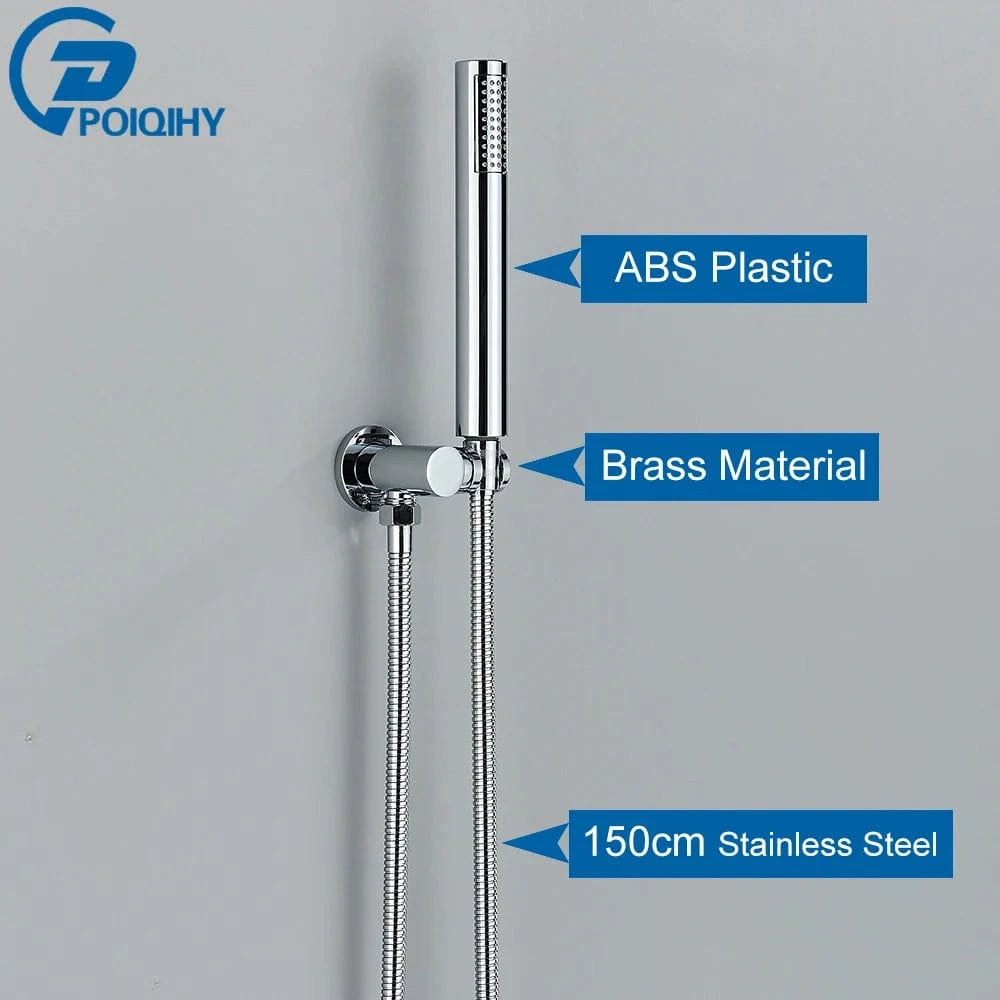 Mitigeo Chrome B Pommeau et Flexible de Douche