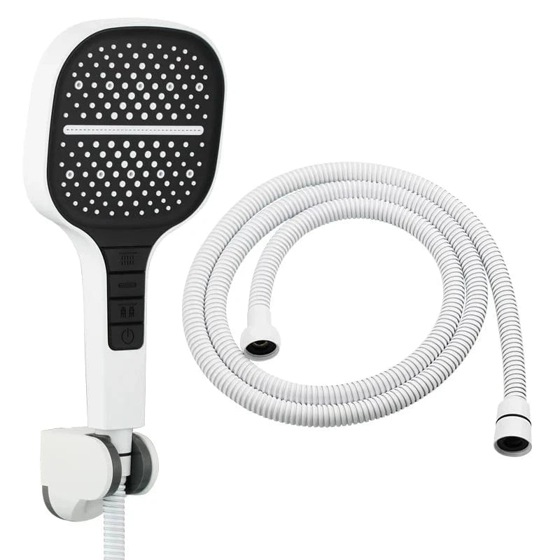 Ensemble Blanc Pommeaux de Douche Economique Mitigeo