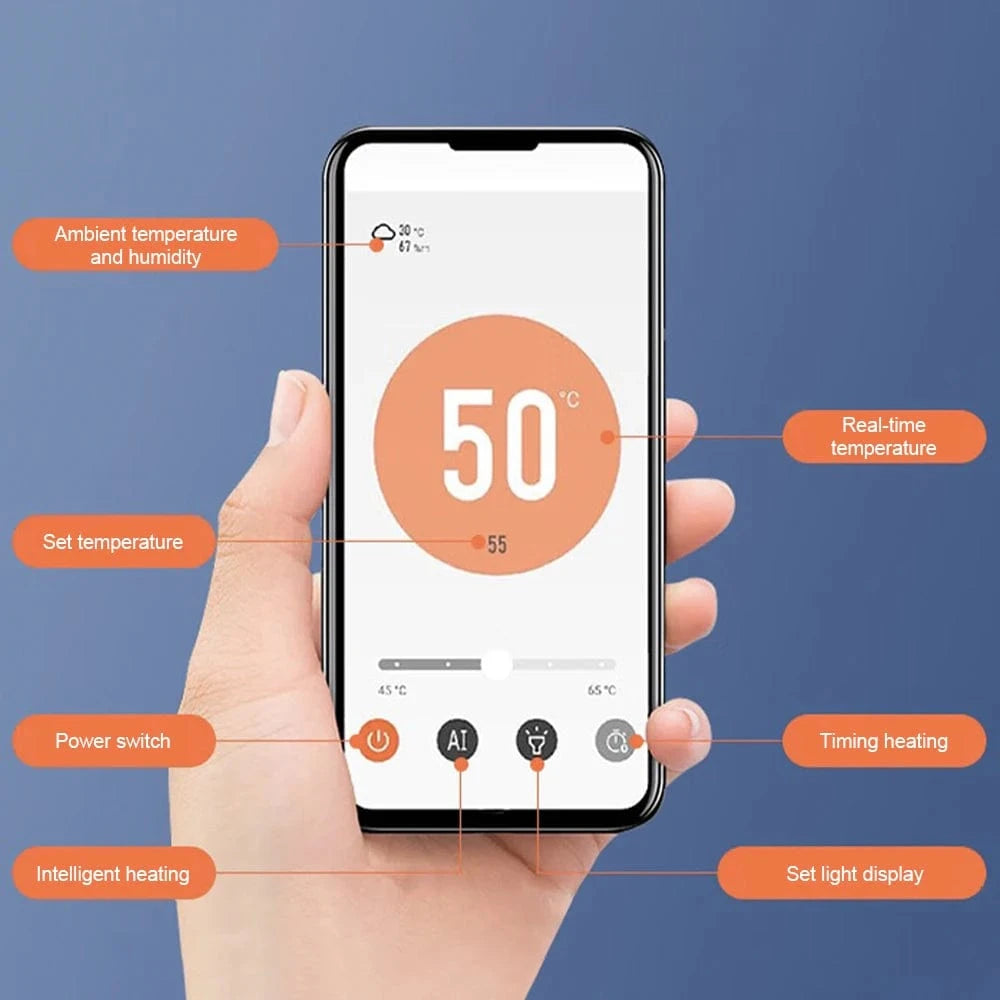 Porte Serviette Chauffant Mitigeo