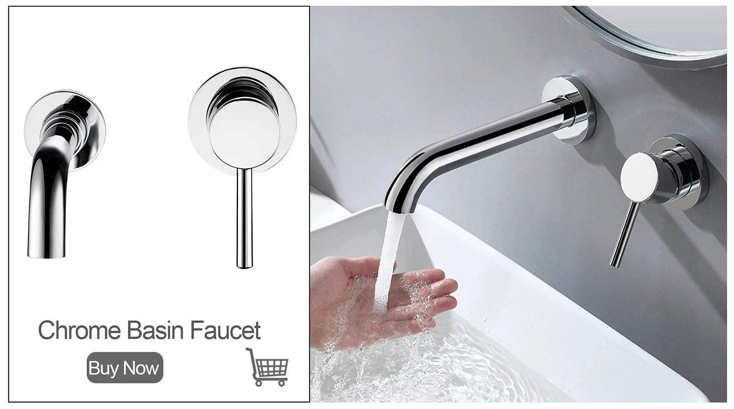 Porte-Serviette Mural en Acier inoxydable Mitigeo