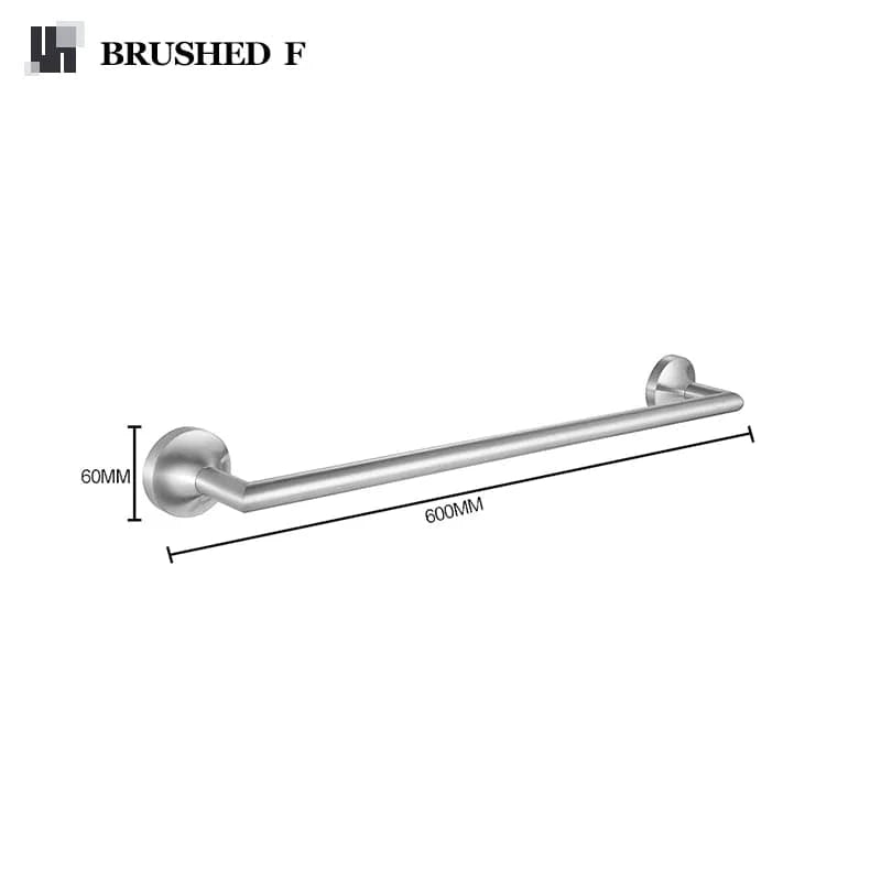 Brossé F Porte Serviette Mural Salle de Bain Mitigeo