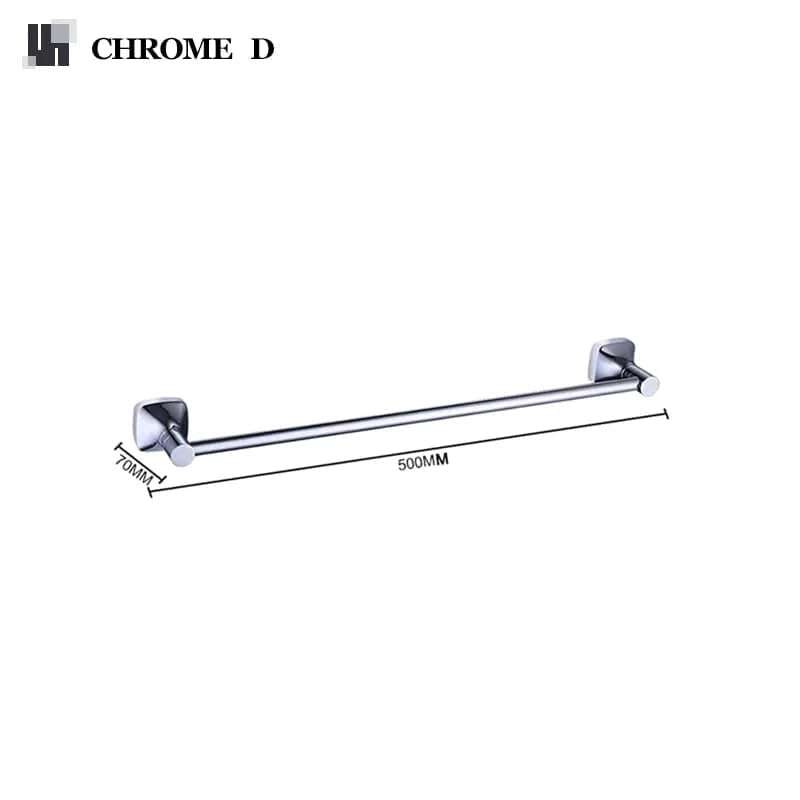 Chrome D Porte Serviette Mural Salle de Bain Mitigeo