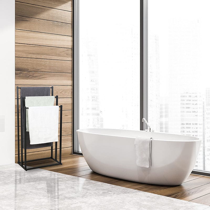 Porte Serviette Salle de Bain sur Pied Mitigeo