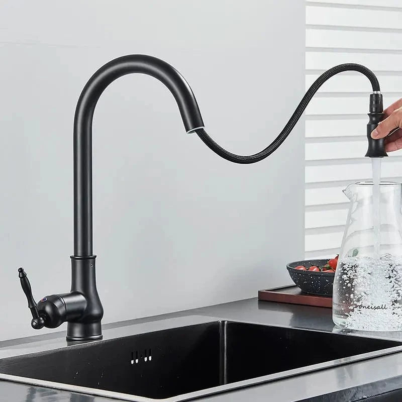 Robinet Cuisine Vintage Douchette Mitigeo