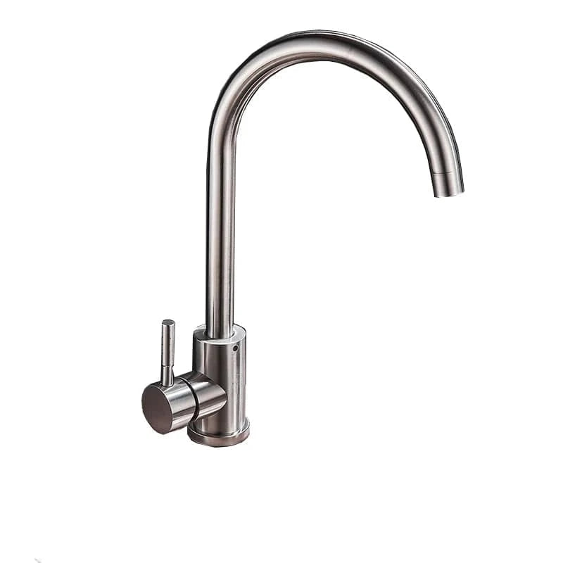 Nickel Brossé A Robinet de Cuisine Noir Mitigeo