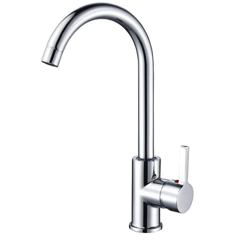 Chrome A Robinet de Cuisine Noir Mitigeo