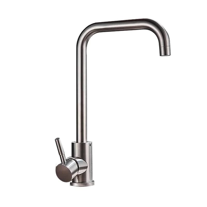 Nickel Brossé B Robinet de Cuisine Noir Mitigeo