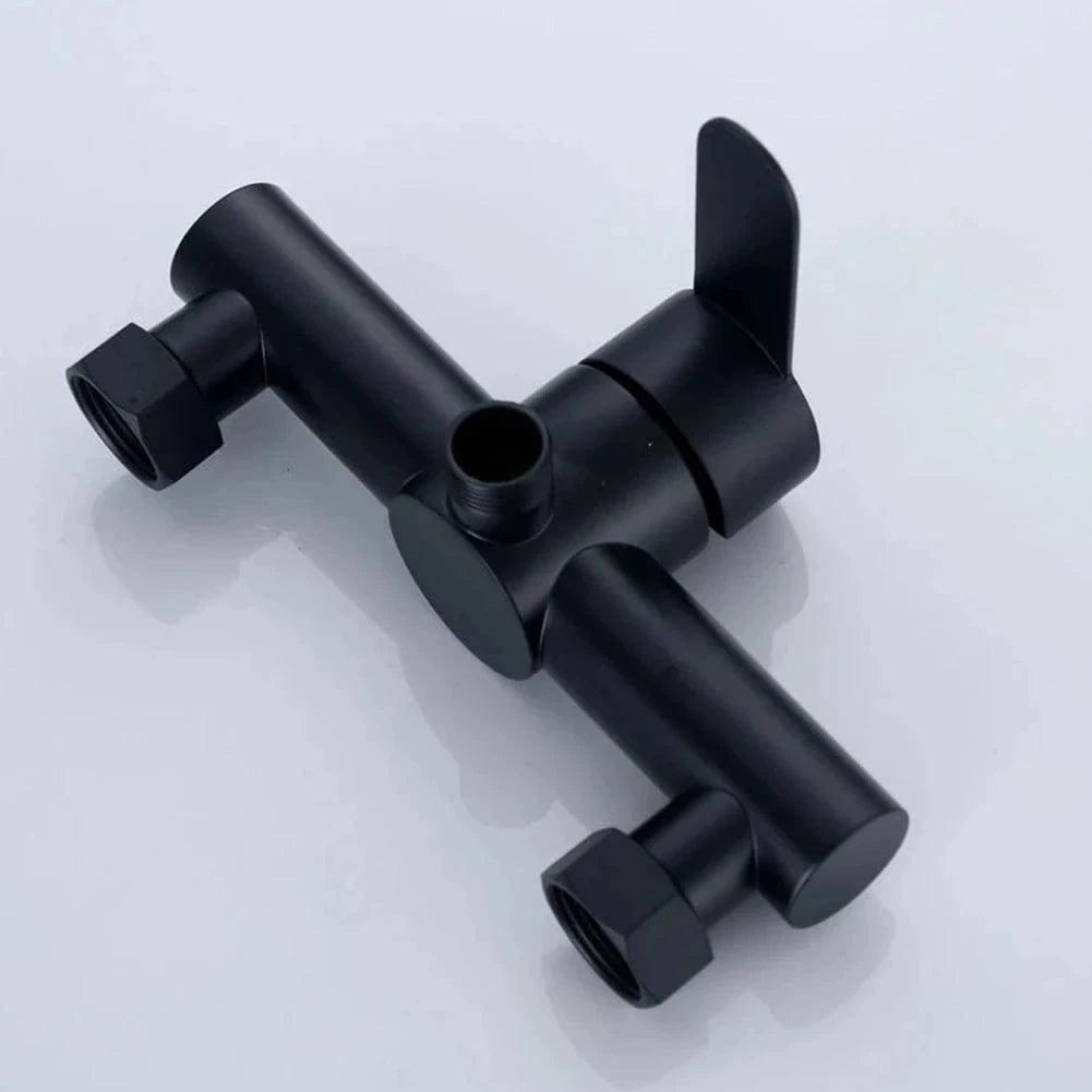 Robinet de Douche Noir Mitigeo