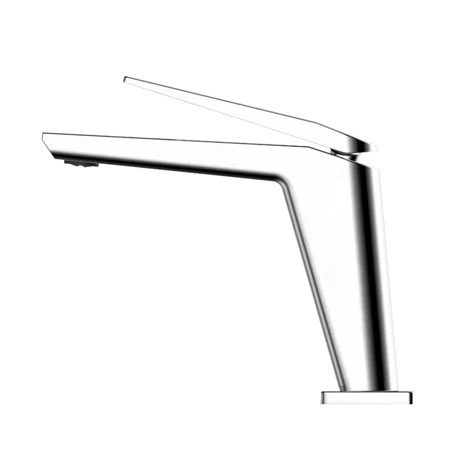 Mitigeo Chrome Robinet de Lavabo Noir