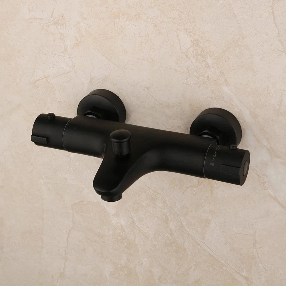Robinet Douche Noir Mitigeo
