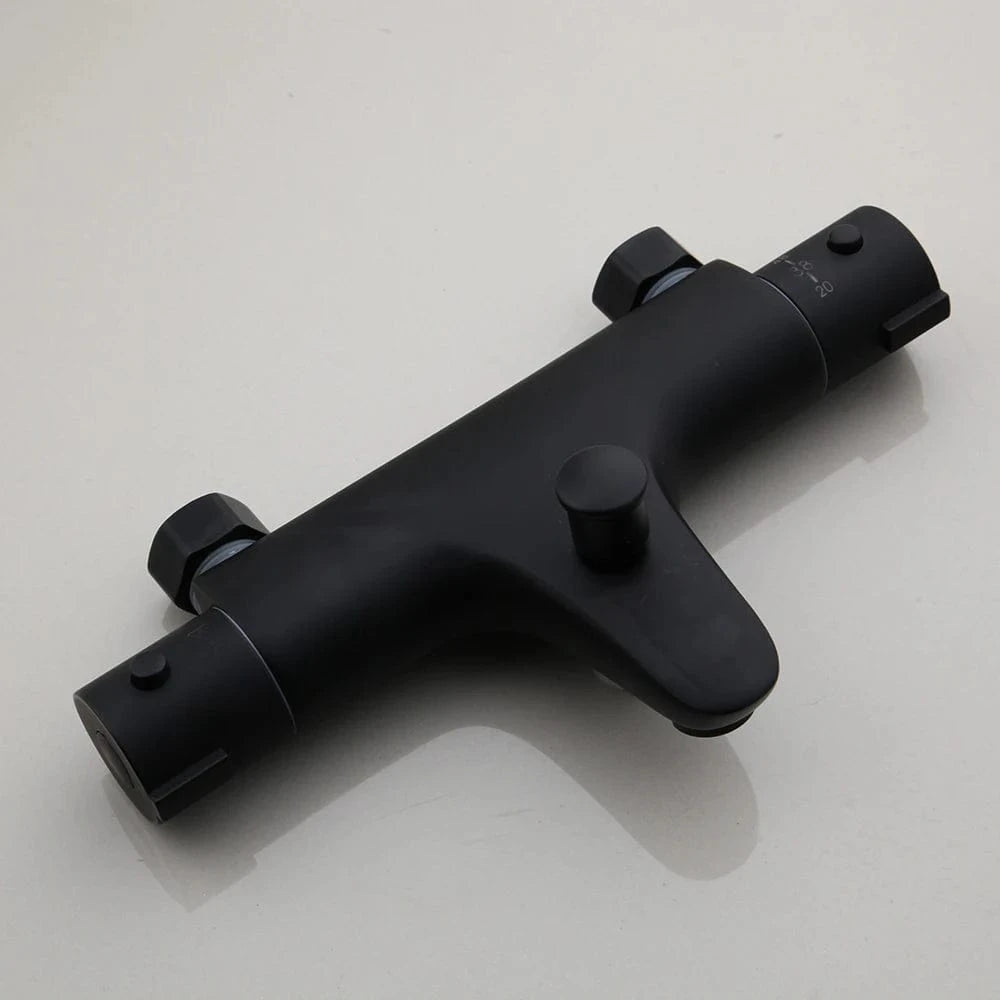 Robinet Douche Noir Mitigeo