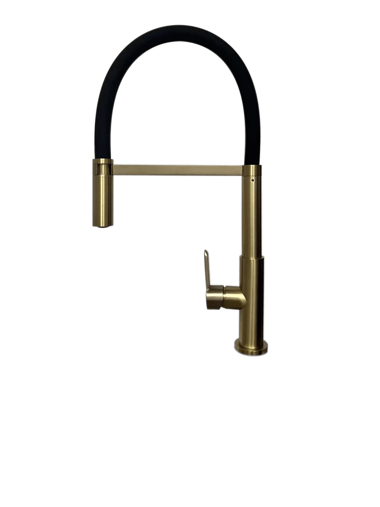 Or brossé Robinet Douchette Cuisine Mitigeo