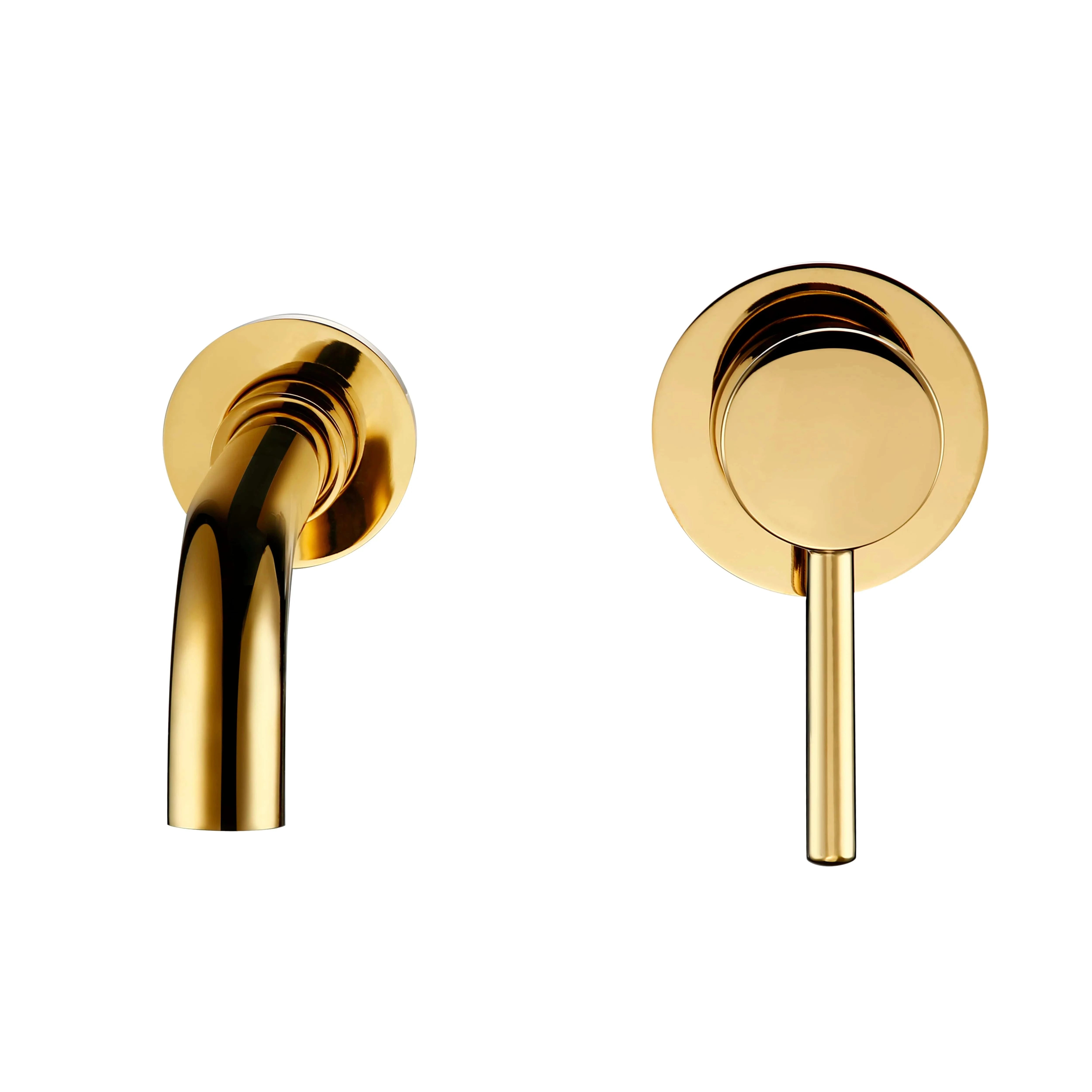 Mitigeo Titane / 210mm Robinet Encastrable Lavabo