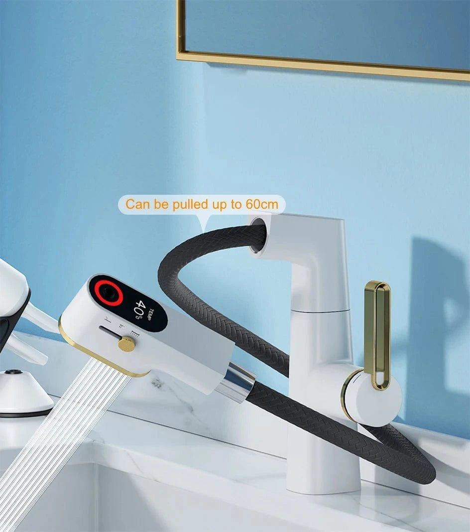 Mitigeo Robinet Lavabo avec Douchette