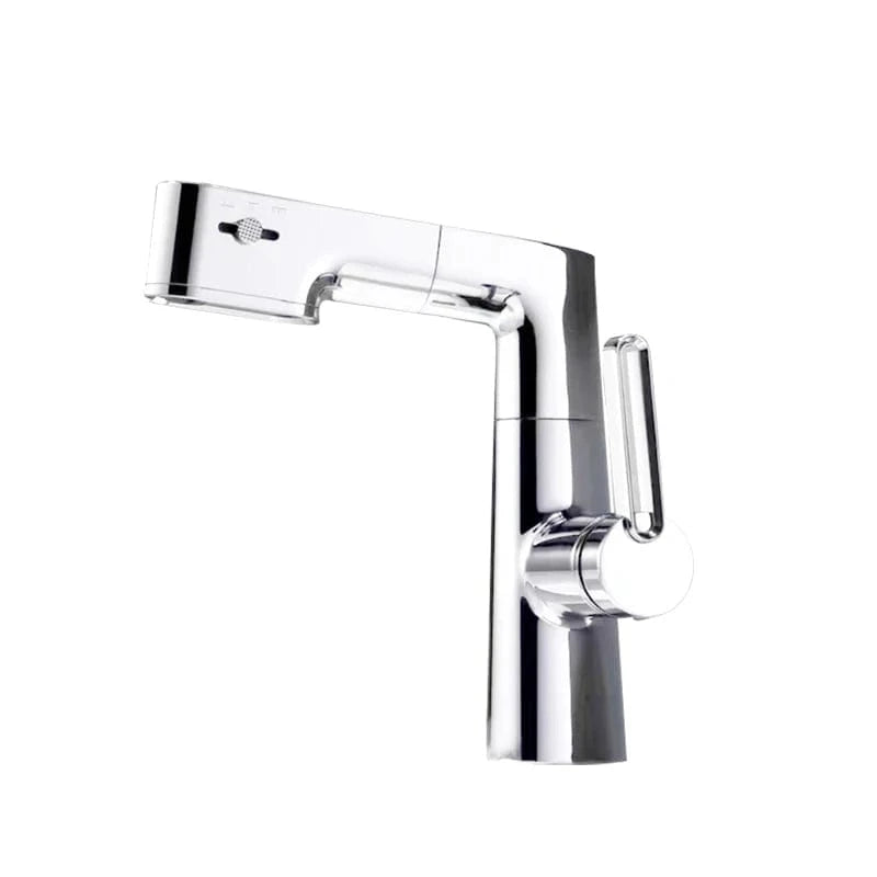 Mitigeo Chrome Robinet Lavabo avec Douchette
