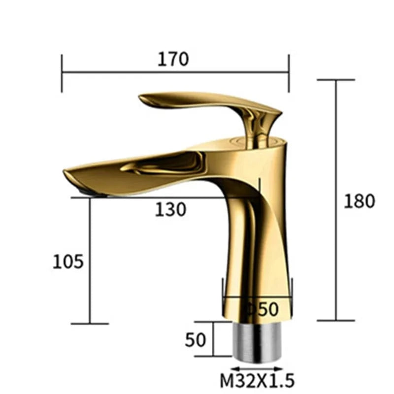 Robinet Lavabo Design Mitigeo