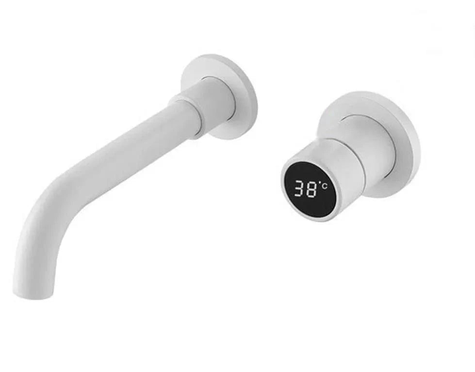 Mitigeo Blanc Robinet Lavabo Encastrable Thermostatique