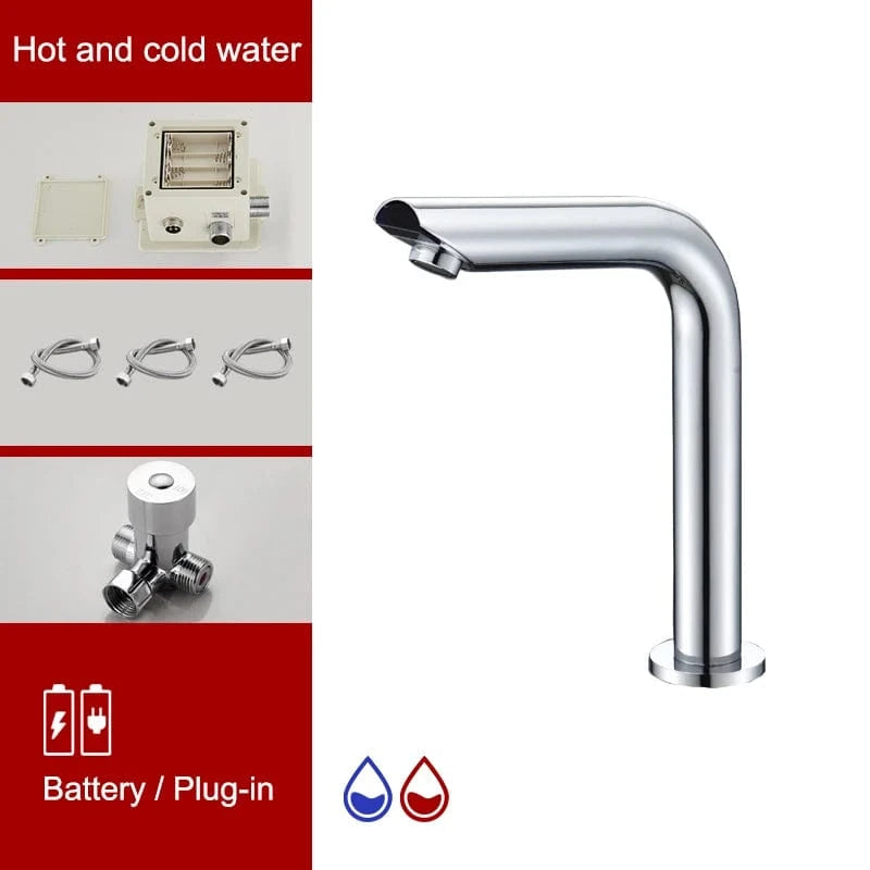 Lavabo ou Vasque EC + EF Robinet Lavabo Infrarouge Mitigeo