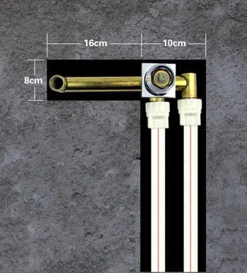 Mitigeo Robinet Lavabo Mural