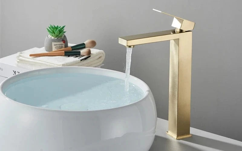 Robinet Lavabo Noir Mitigeo