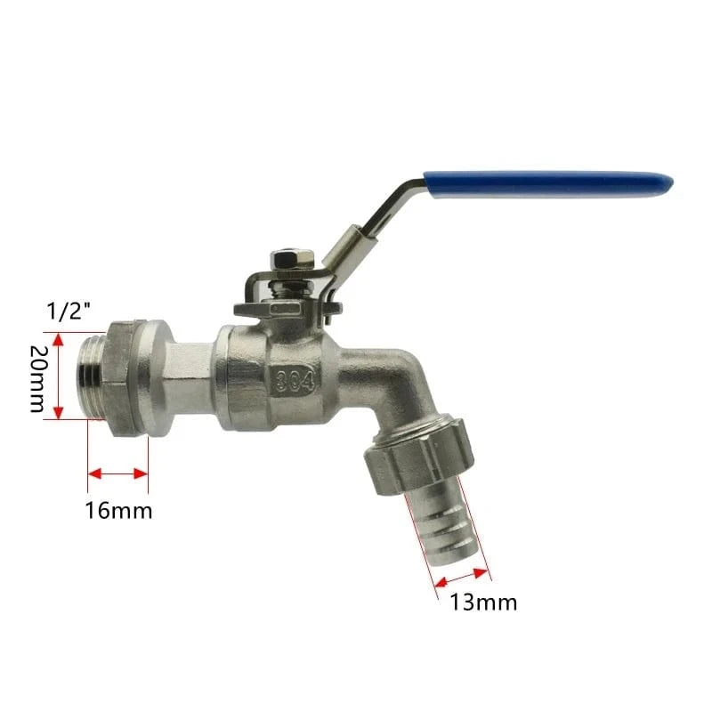 Robinet Mural Extérieur Mitigeo