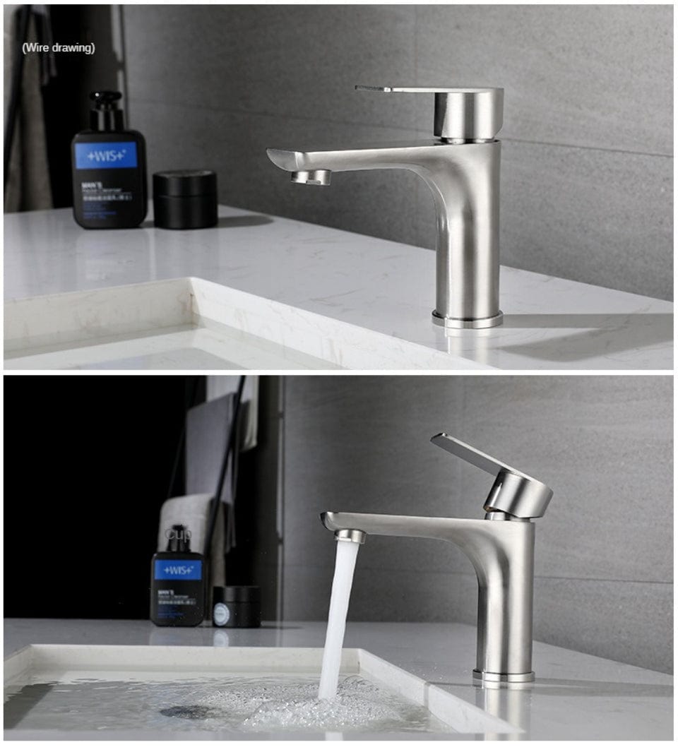 Mitigeo Robinet Noir Lavabo