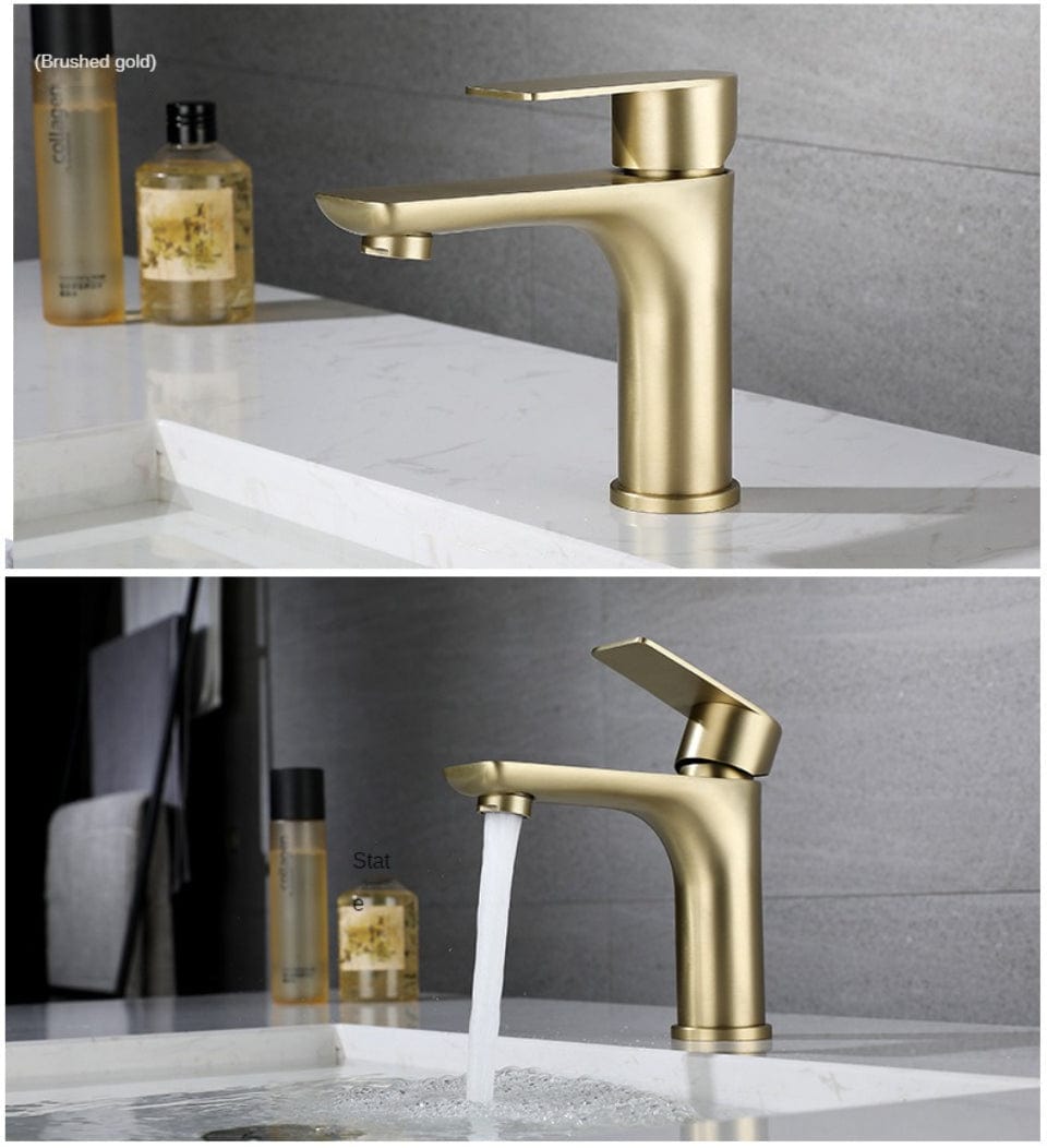 Mitigeo Robinet Noir Lavabo