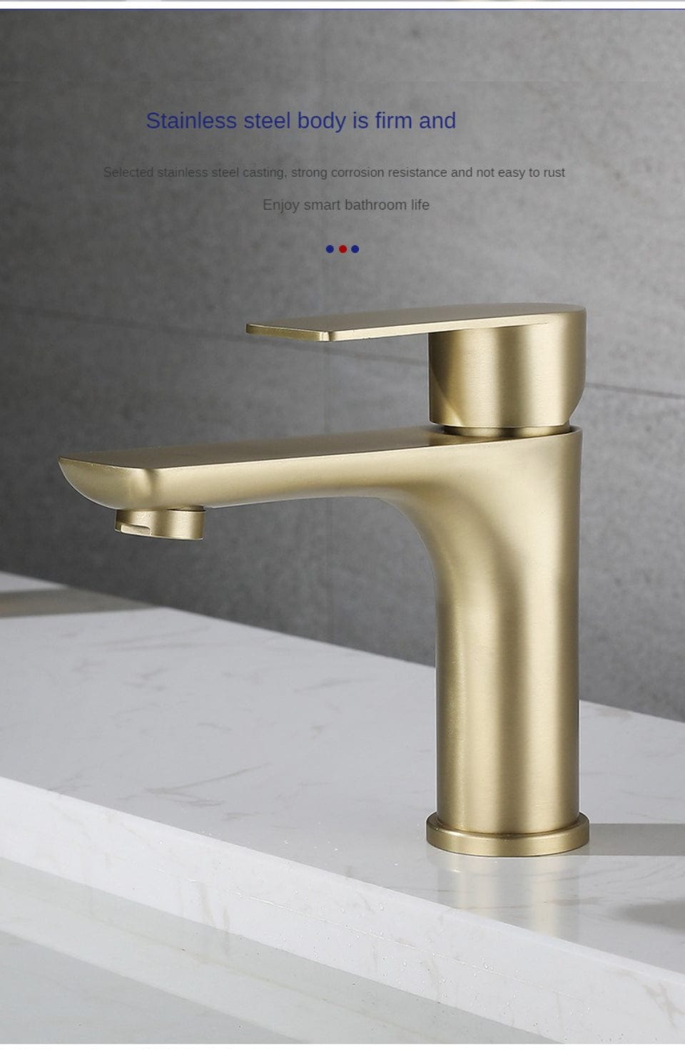 Mitigeo Robinet Noir Lavabo