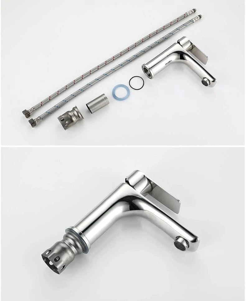 Mitigeo Robinet Noir Lavabo