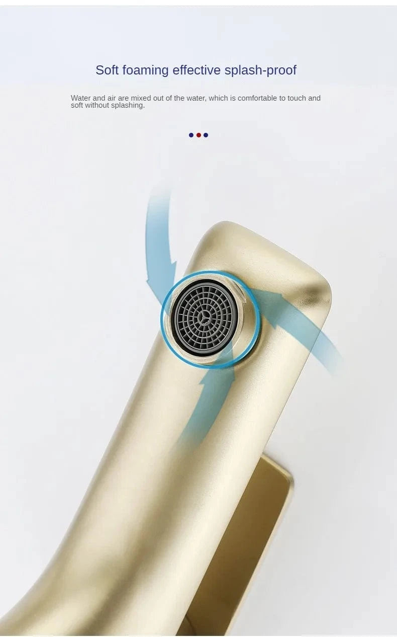 Mitigeo Robinet Noir Lavabo