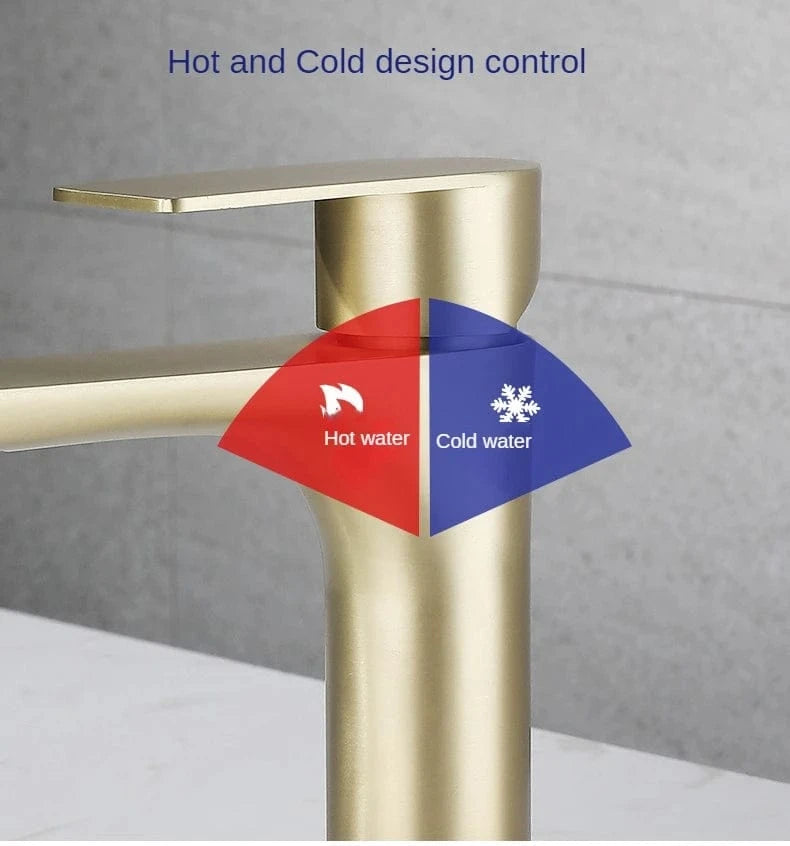 Mitigeo Robinet Noir Lavabo