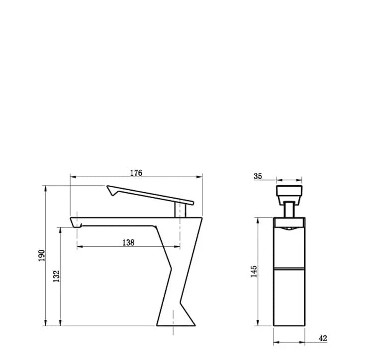 Mitigeo Robinet pour Lavabo de Salle de Bain