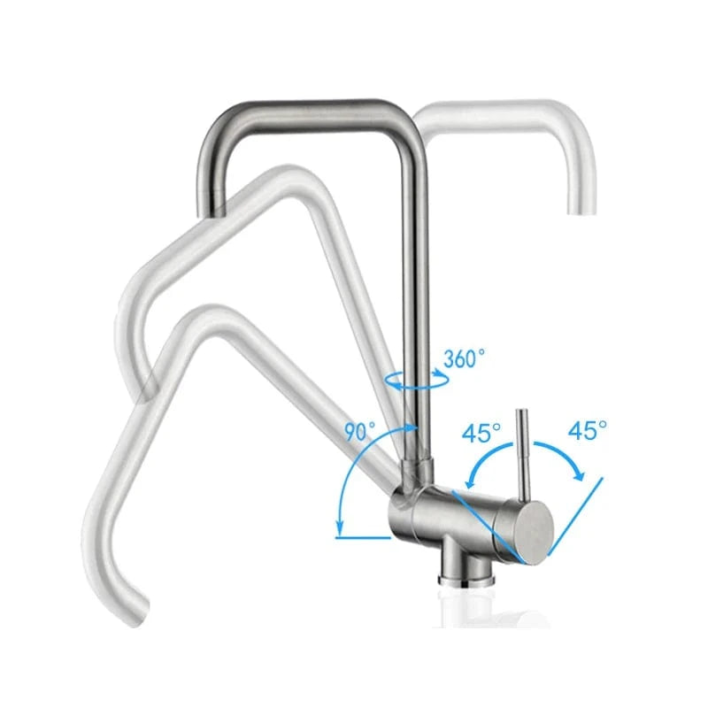 Robinet Rabattable Cuisine Mitigeo