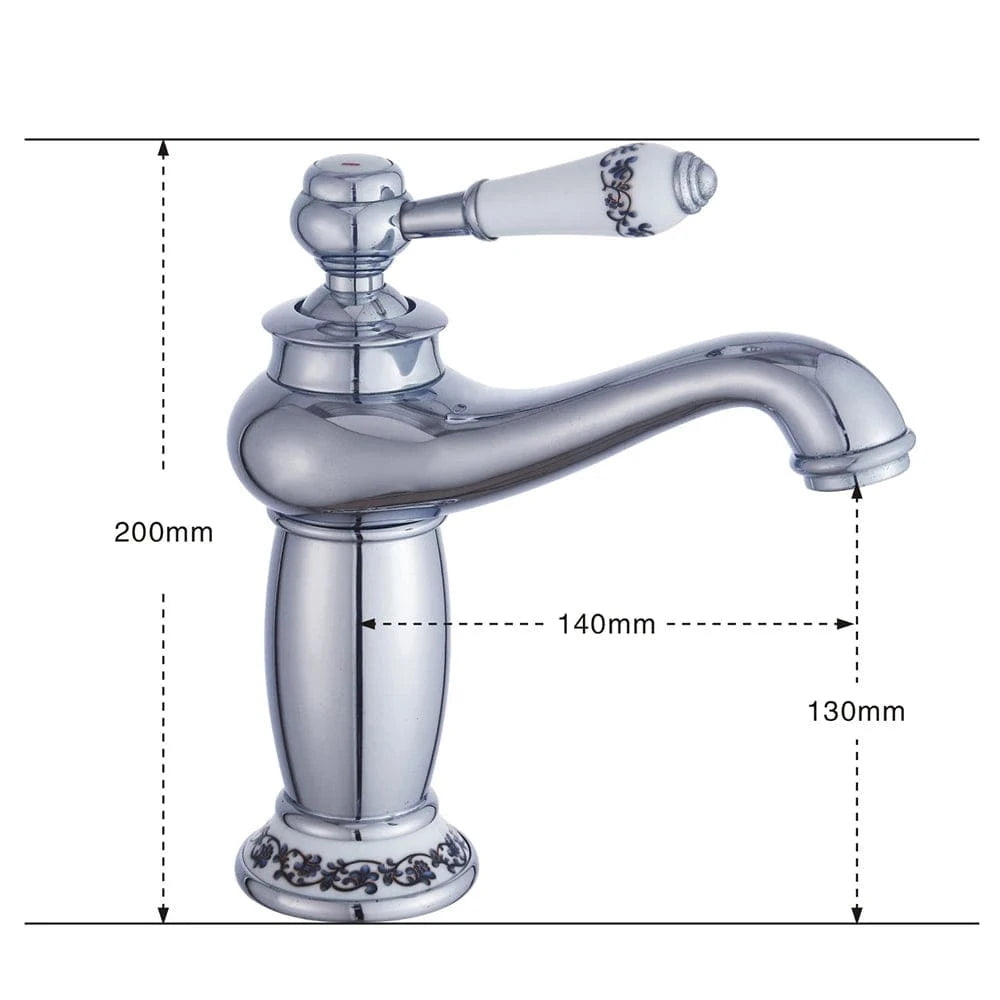 Mitigeo Robinet Retro Lavabo