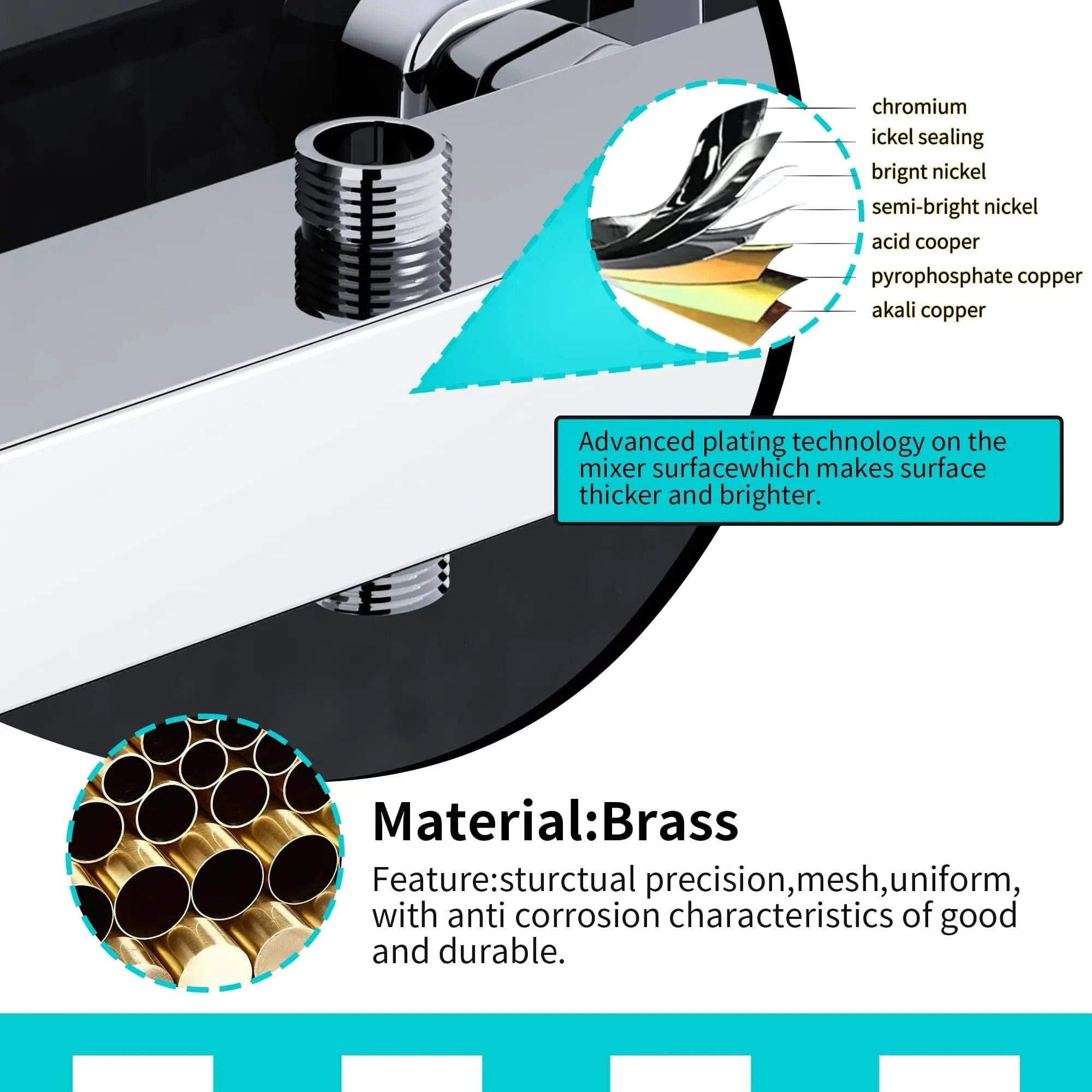 Robinet Thermostatique Douche Mitigeo