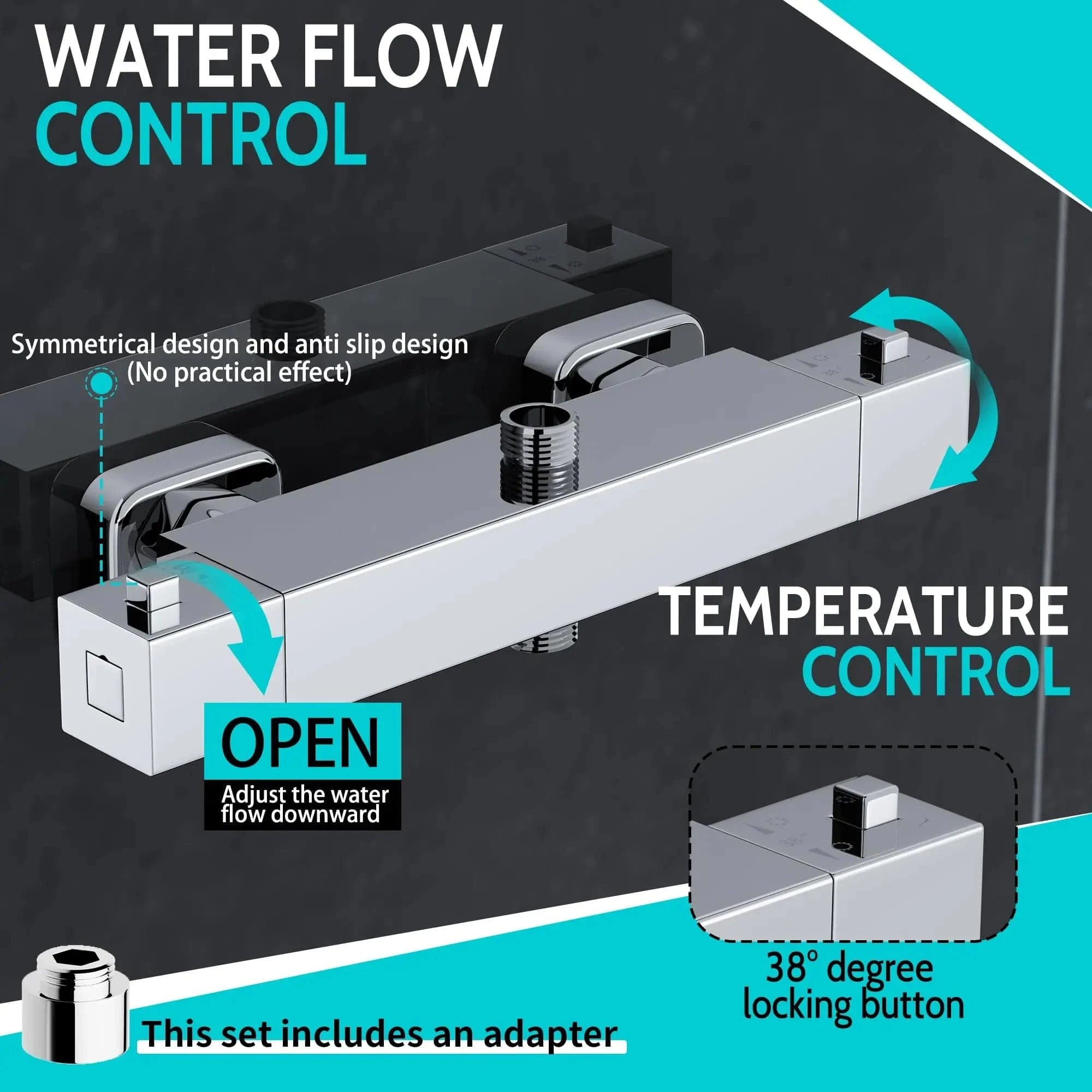 Robinet Thermostatique Douche Mitigeo