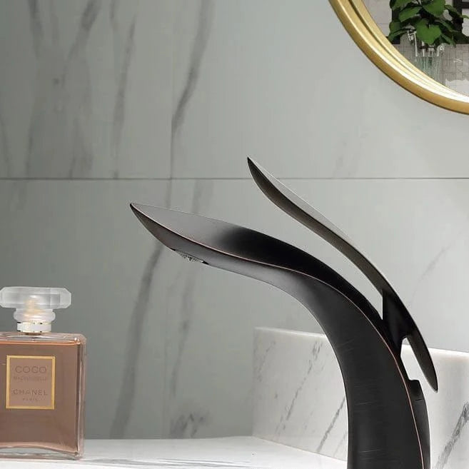 Mitigeo Noir Robinetterie Lavabo Salle de Bain