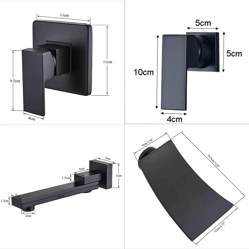 Mitigeo Robinetterie Murale Lavabo